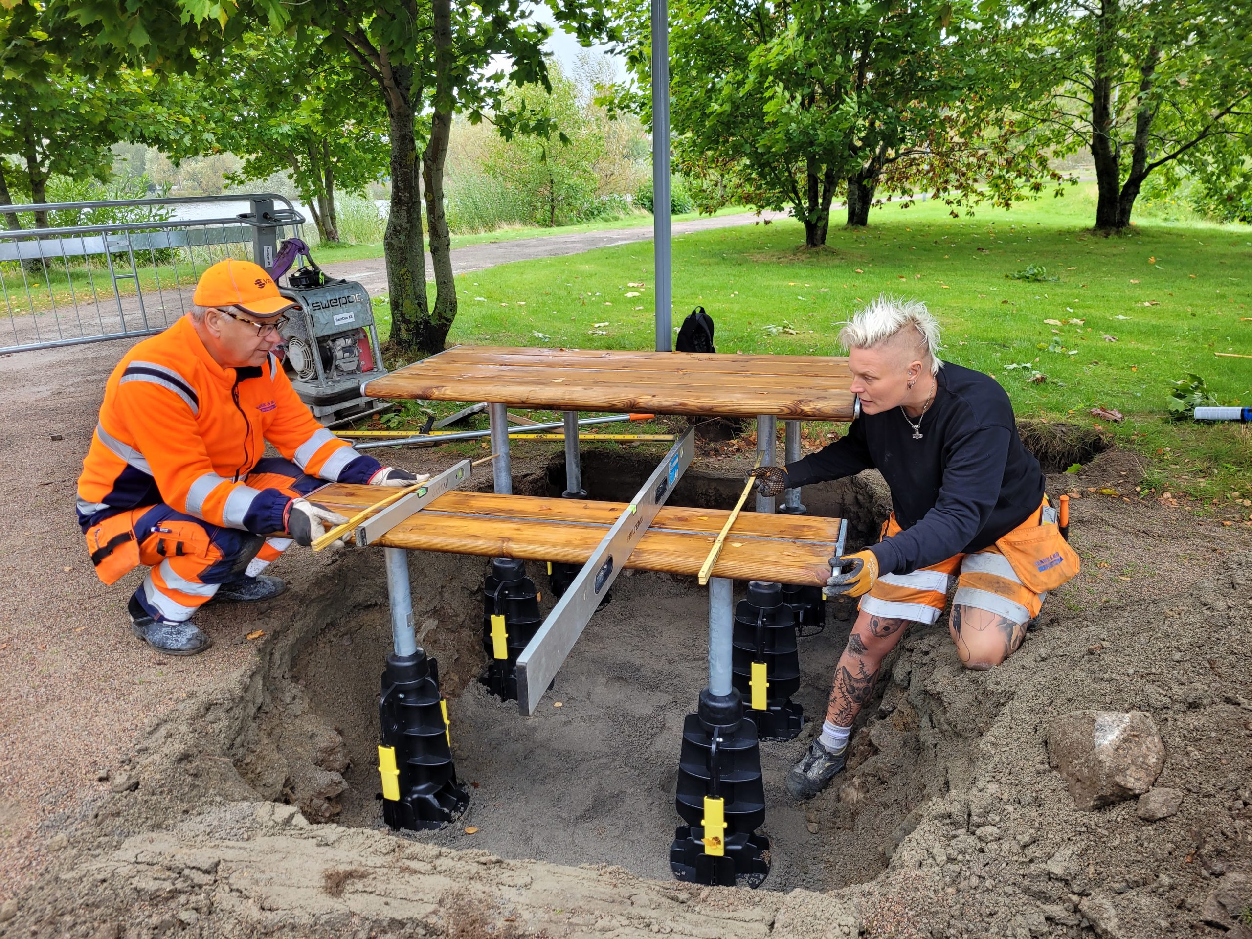 Fundament 60 - Montering